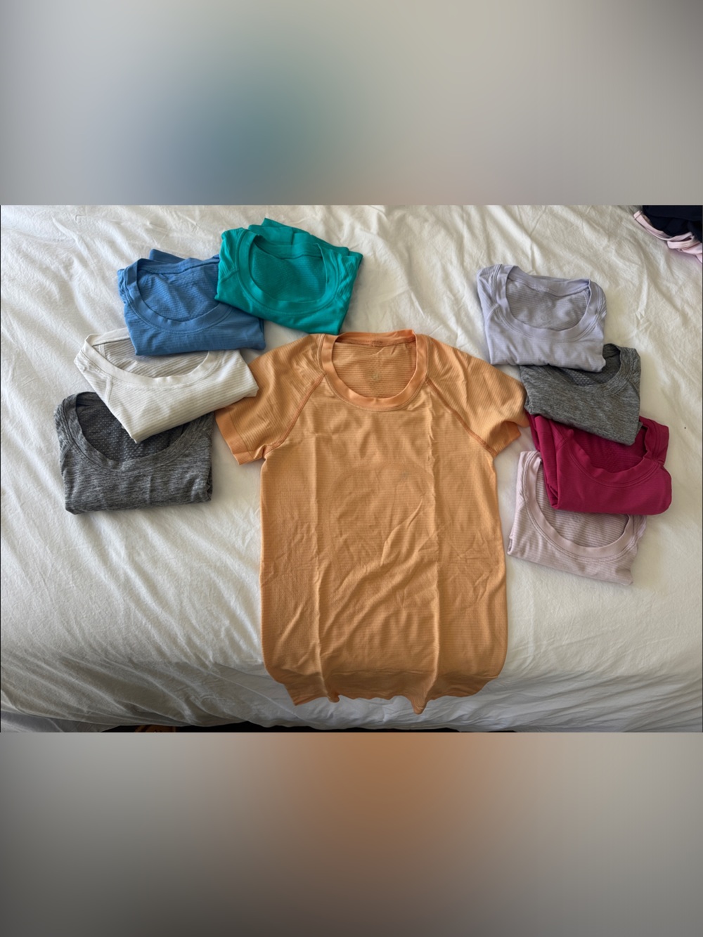 Lululemon Short Sleeve Ribbed Tee 9 pack
